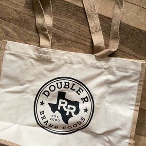 ECO FRIENDLY COTTON TOTE BAG  DOUBLE R TEXAS